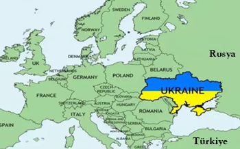 Ukrayna Nerede, Ukrayna Hangi Kıtada, Ukrayna Haritası