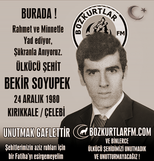 Bekir Soyupek – Ülkücü Şehit – 24 Aralık 1980