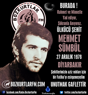 Mehmet Sümbül – Ülkücü Şehit – 27 Aralık 1978